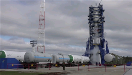 俄罗斯发射“联盟-2.1a”运载火箭